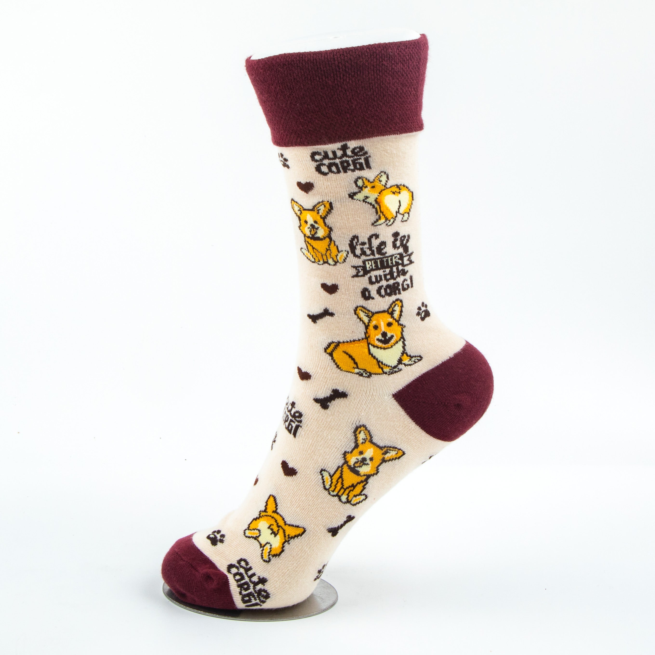 Life is Better With a Corgi Socks Dog Lover Series